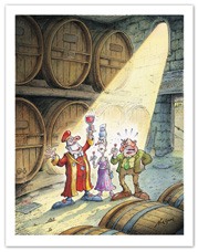 Wine Artist by cartoonist Nick Lyons